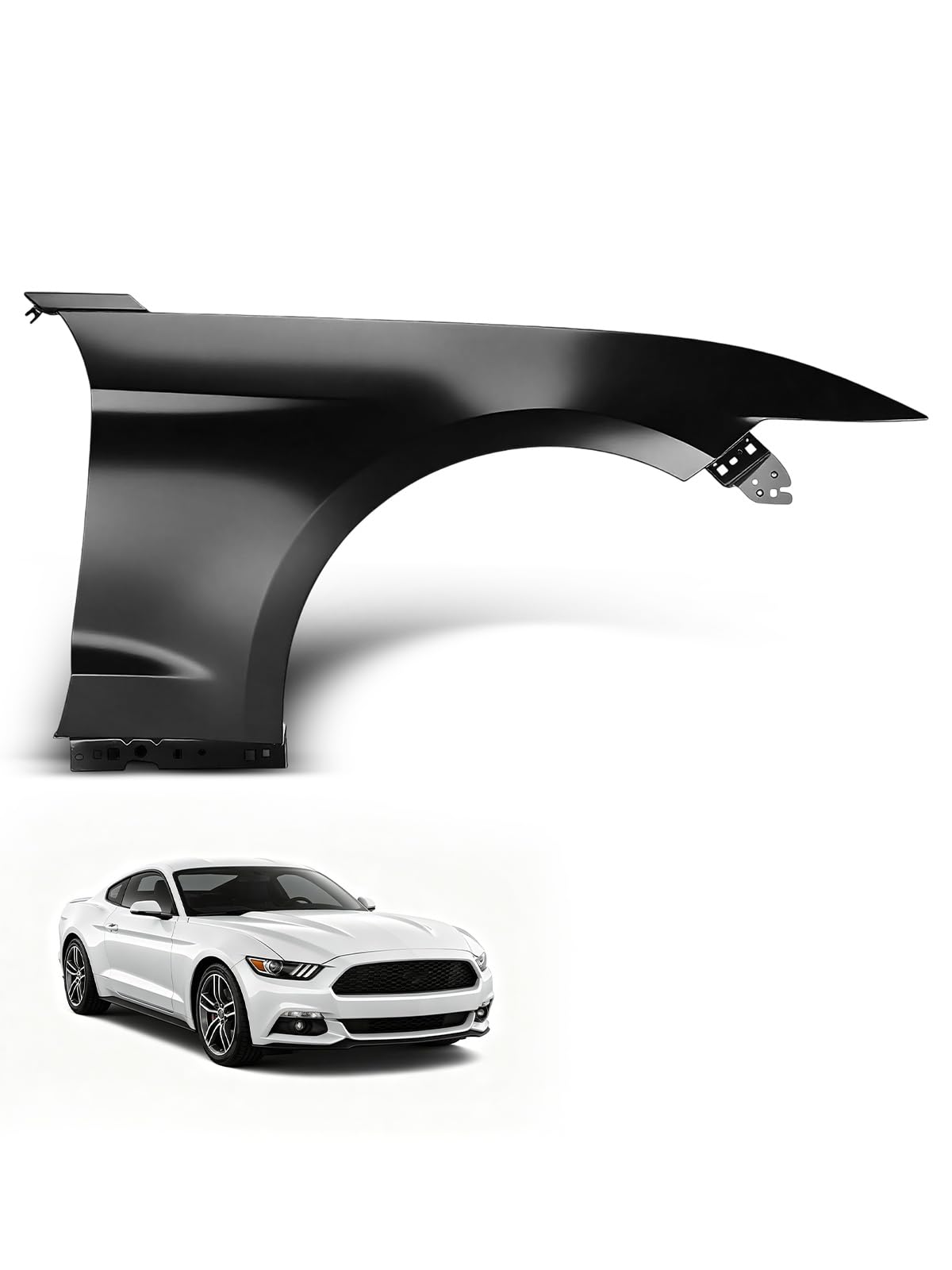 Amazon.com: YHTAUTO Front Right Side Fender Primed Aluminum for